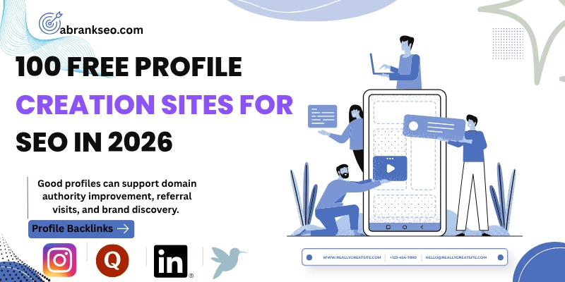 100 Free Profile Creation Sites for SEO 100 Free Profile Creation Sites for SEO