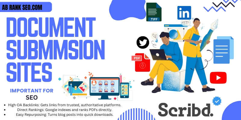 Document Submission Sites List Document Submission Sites List